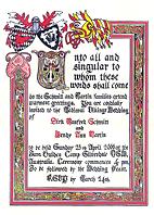 Viking Wedding Invitation, 73K